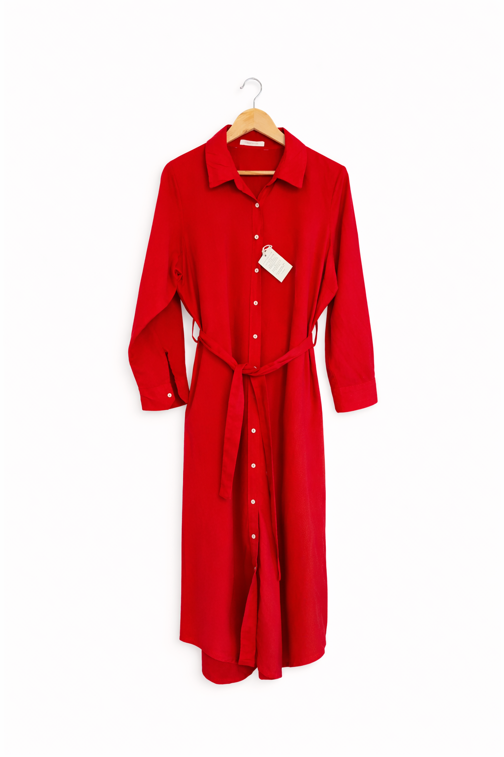 Ember-Cotton Shirt Dress