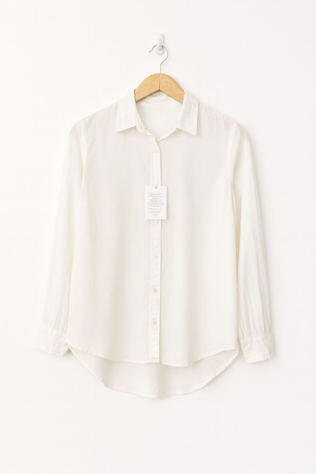 Monsoon Breeze - White Cotton Shirt
